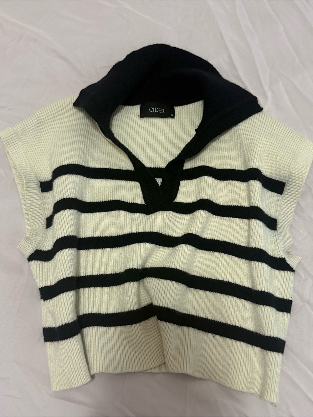 Striped Sweater Vest